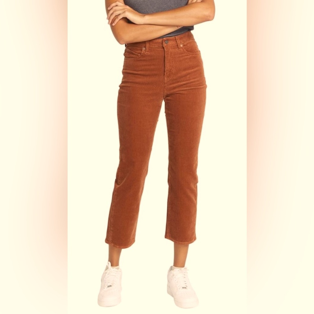 Volcom Stoned-Straight High-waisted Corduroys